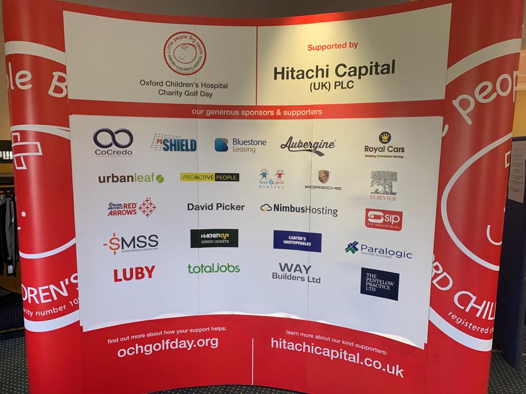 And they're off...! Good luck to everyone playing in today's charity golf match, in aid of the Oxford Children's hospital. We hope you don't get too wet out there! <a href="/ochcharitygolf1/">Oxford Children's Hospital Charity Golf Day</a> #charitygolfday