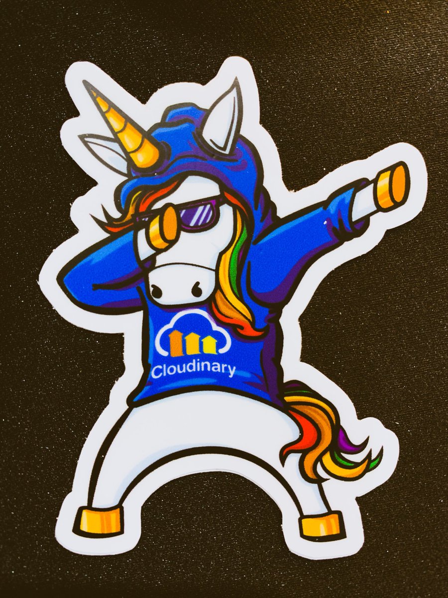 I’ve completely lost my voice after talking non stop about <a href="/cloudinary/">Cloudinary</a> <a href="/workboxjs/">Workbox</a> &amp; more #PWA stuff to an awesome bunch of people at #jsconfasia. Note,nearly all the dabbing unicorn stickers are gone. Tomorrow I’m back with another batch! And hopefully I’ll have my voice back too