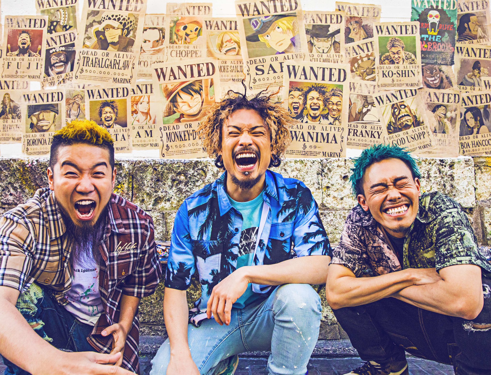 WANIMA - wanima × ワンピース　コラボ　ポスター WANIMA OFFICIAL on X: 