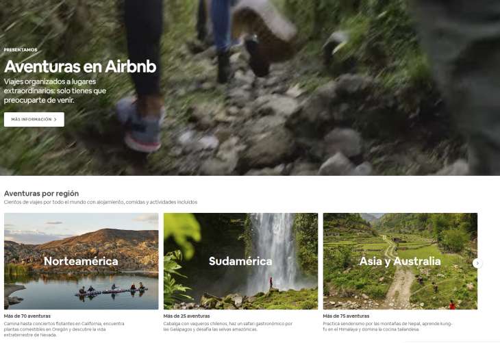 AlbaOM's tweet photo. Llegan las Aventuras en Airbnb, los viajes organizados de Airbnb https://t.co/2MmaDU27gc https://t.co/oOgD8gjH3F