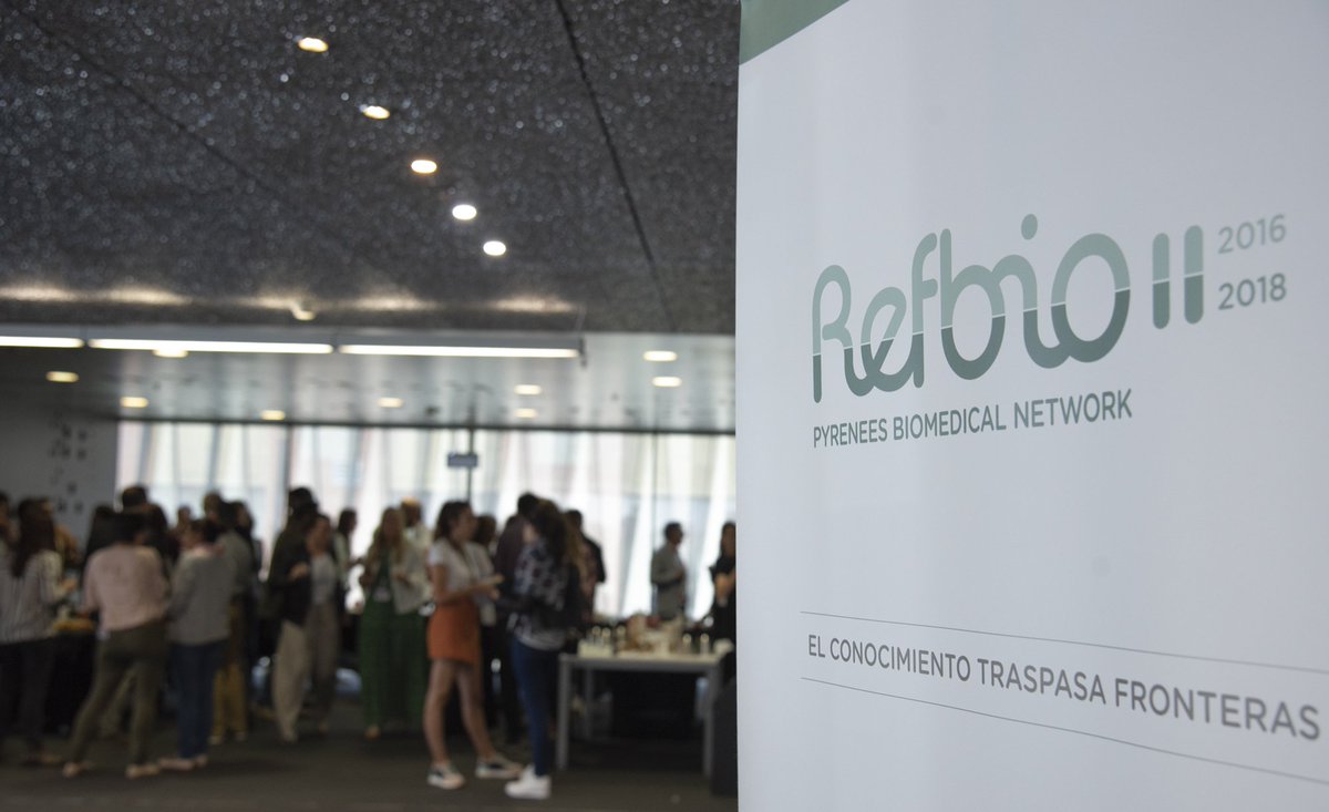 navarrabiomed's tweet photo. Ayer celebramos en @navarrabiomed la clausura de #Refbio, 7 intensos años trabajando para impulsar la cooperación transfronteriza en #biomedicina ¡Muchas gracias a todos los socios implicados y colaboradores! / Merci beaucoup! / Eskerrik asko!

➡️https://t.co/qPdrvVoPTL
#POCTEFA https://t.co/v9cLu0jhuH