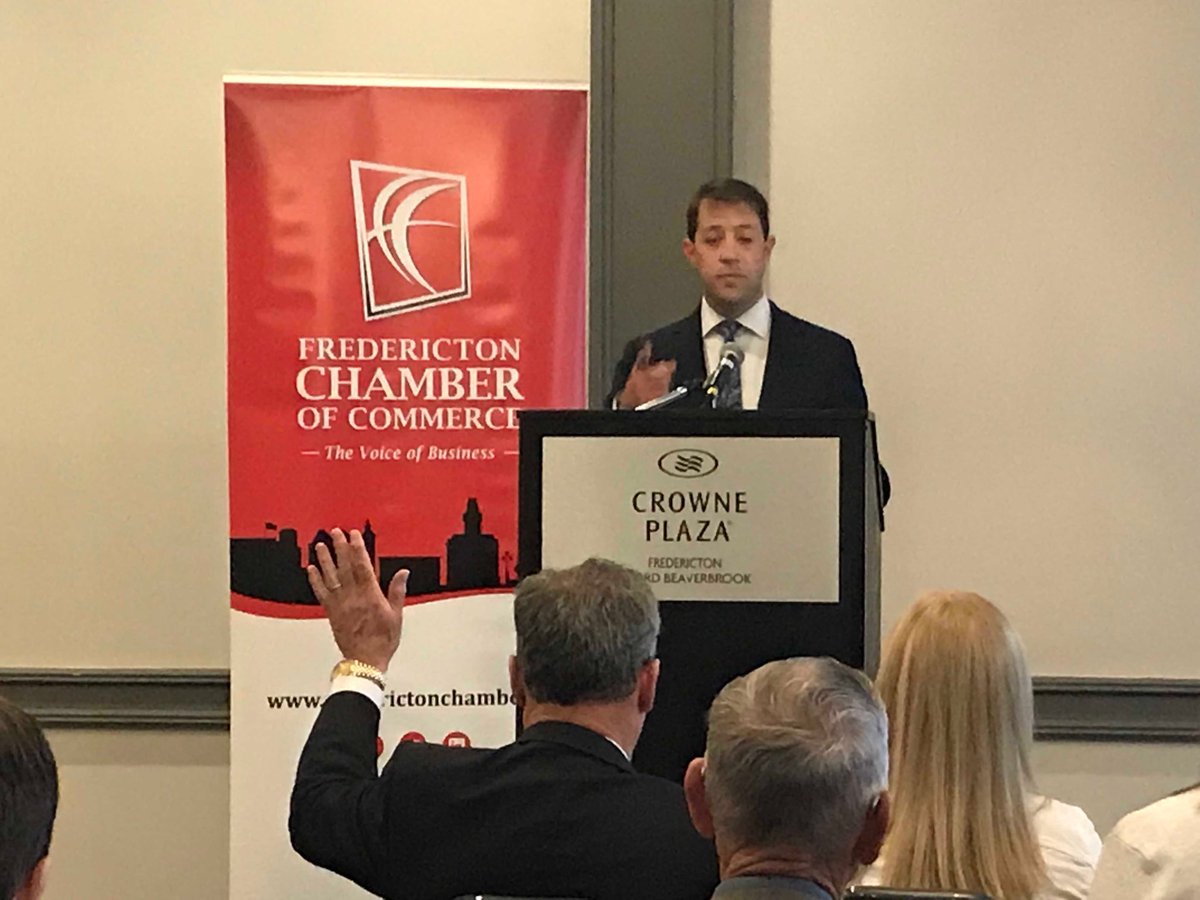 President for another 20 minutes, <a href="/_rboyer/">Ryan Boyer</a> kicks off <a href="/fton_chamber/">Fredericton Chamber of Commerce</a> 2019 AGM. Thank you for all your time and effort this year.