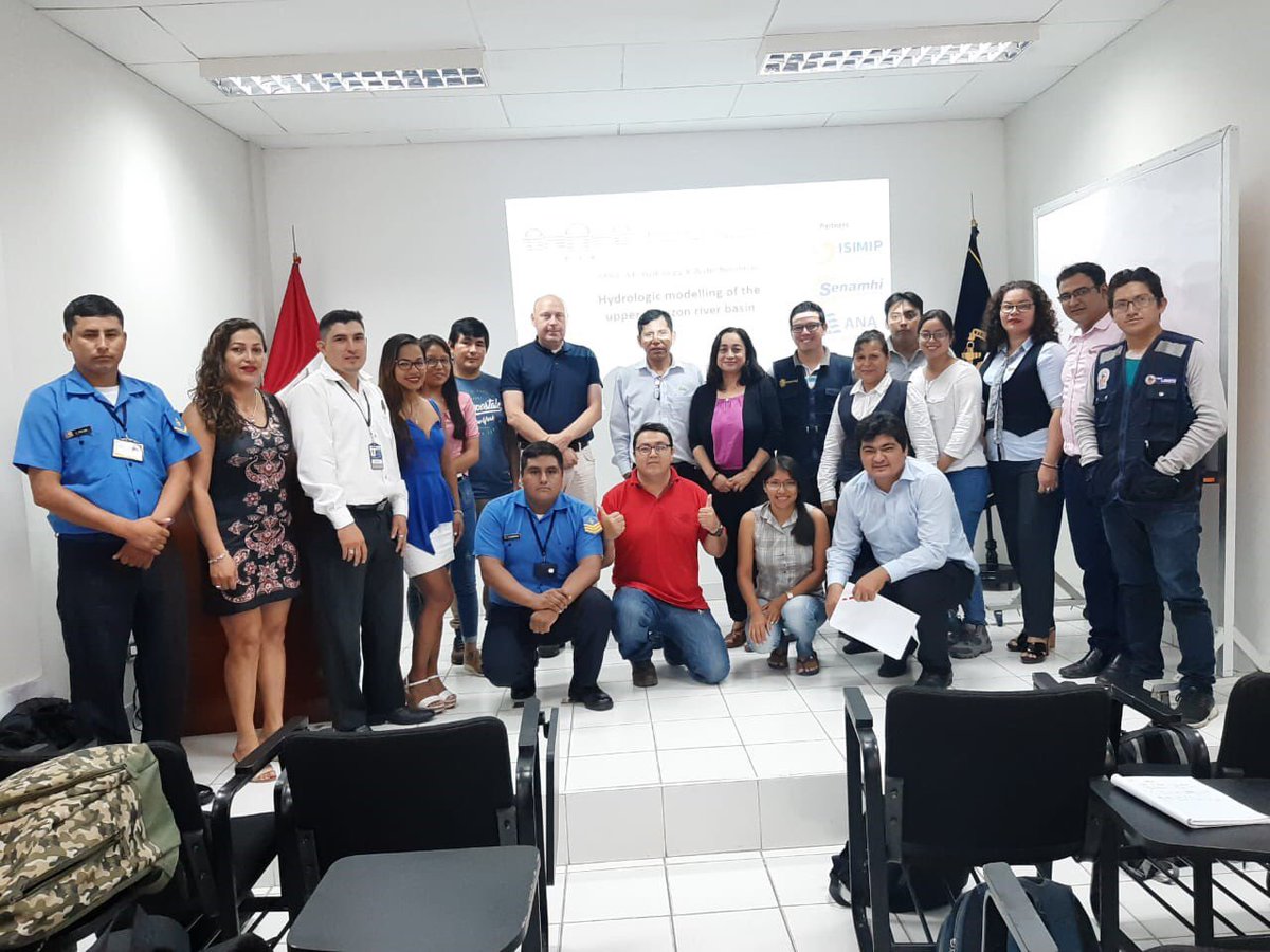 EpiccPik's tweet photo. @EpiccPik in🇵🇪#Peru The #hydrology team conducted a training on the #hydrologicalmodelling using #SWATmodel & presented the advances of #hydrologicmodelling of the Upper #AmazonRiverBasin We thank🙏 @Senamhiperu @ANAPeru SEHINAV @IiapPeru COER Aquamodel Consulting @PIK_Climate https://t.co/6no3FlMUQG