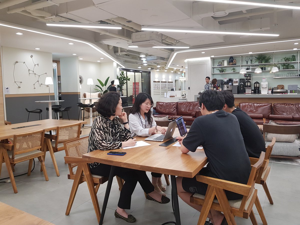 codechain_io's tweet image. We just moved out to new awesome office in #gangnam!
Our team is working hard to create and enable smarter asset management systems #codechain