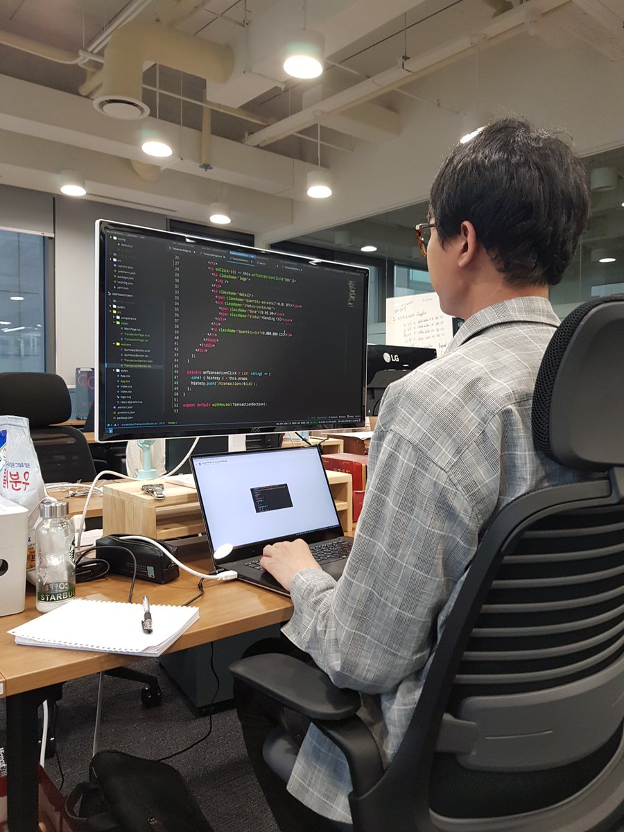 codechain_io's tweet image. We just moved out to new awesome office in #gangnam!
Our team is working hard to create and enable smarter asset management systems #codechain