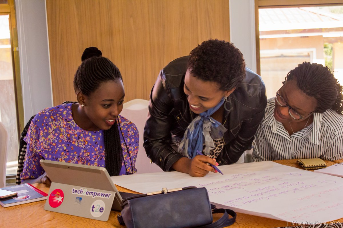 RProefke's tweet photo. As we wrap up our first week together, our #YouthThinkTank team are developing the big research questions that will direct our focus. Want to know what they will be looking at? Stay tuned. #YouthLedResearch #WeAreRestless @Cath_Rodg @RestlessPerry @Restless_Uganda https://t.co/nZw1gJYQvW