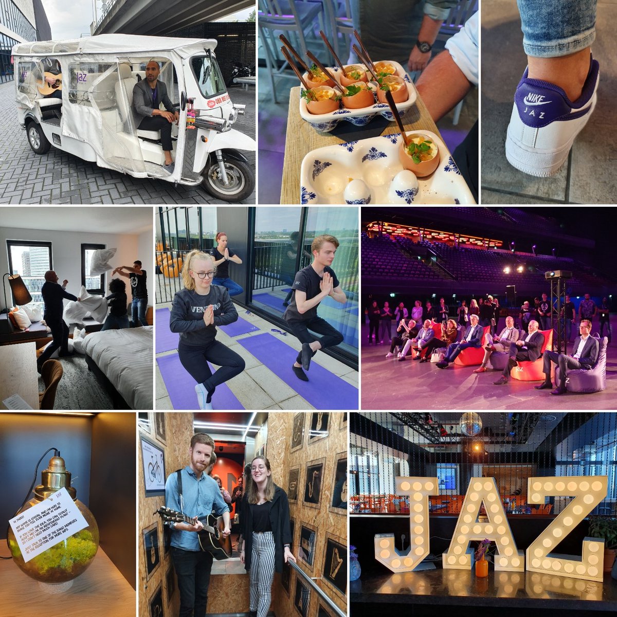 Het 2e bezoek zit erop! Dank Jaz Hotel voor dit leuke en muzikaal ontvangst!