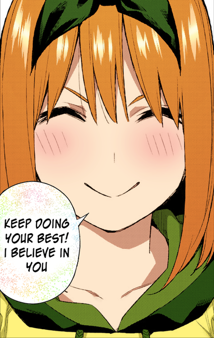 🚀🌕SpaceSandy⭐🌻さんがTwitterに投稿した中野四葉(五等分の花嫁)のイラスト。