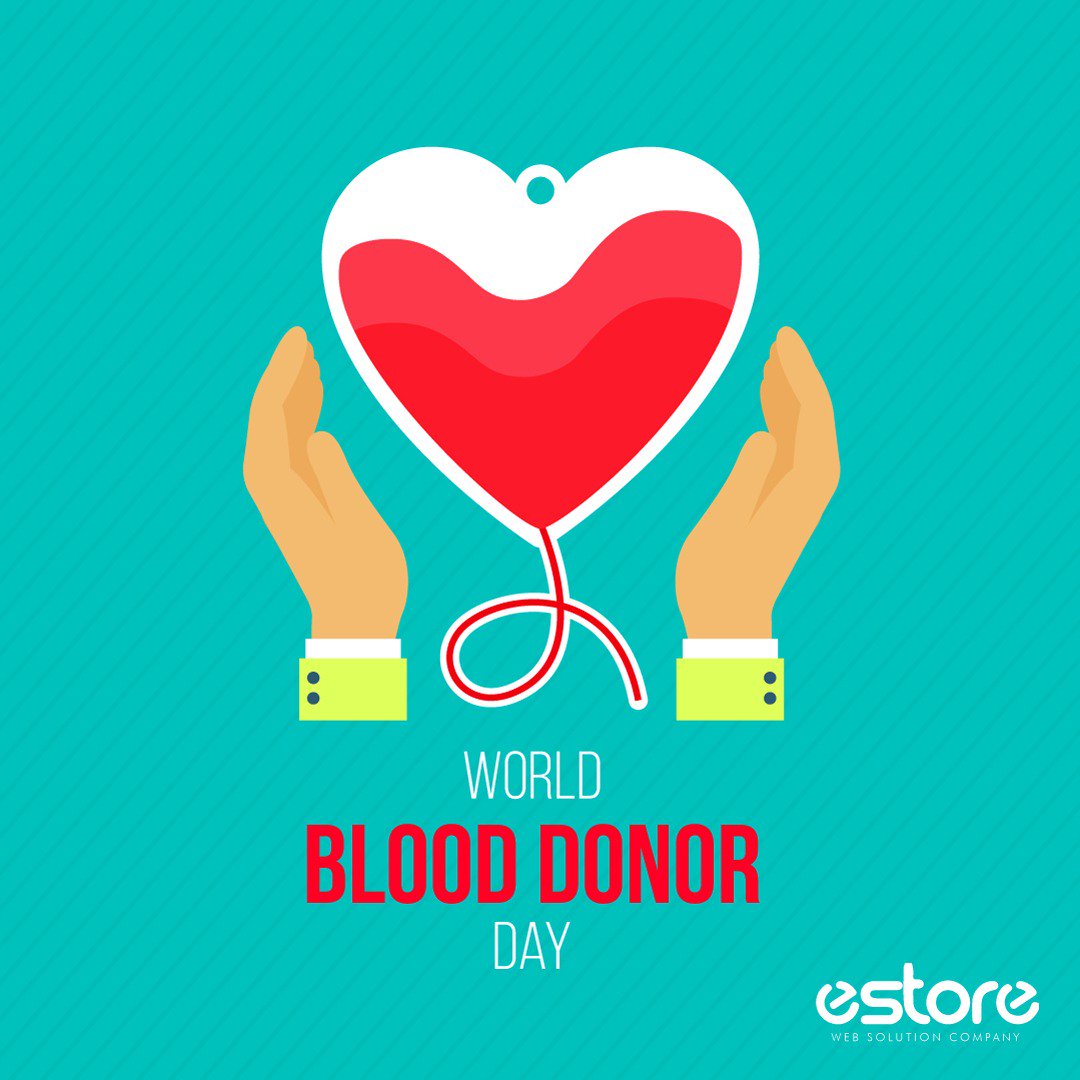 estoresms's tweet photo. Be a blood donor, start today, save a life.

#eStore #eStoreSMS #WBDD2019 #SafeBloodForAll #WorldBloodDonorDay2019 #BloodDonation #BloodDonationAwareness https://t.co/OE4S3BTP5d