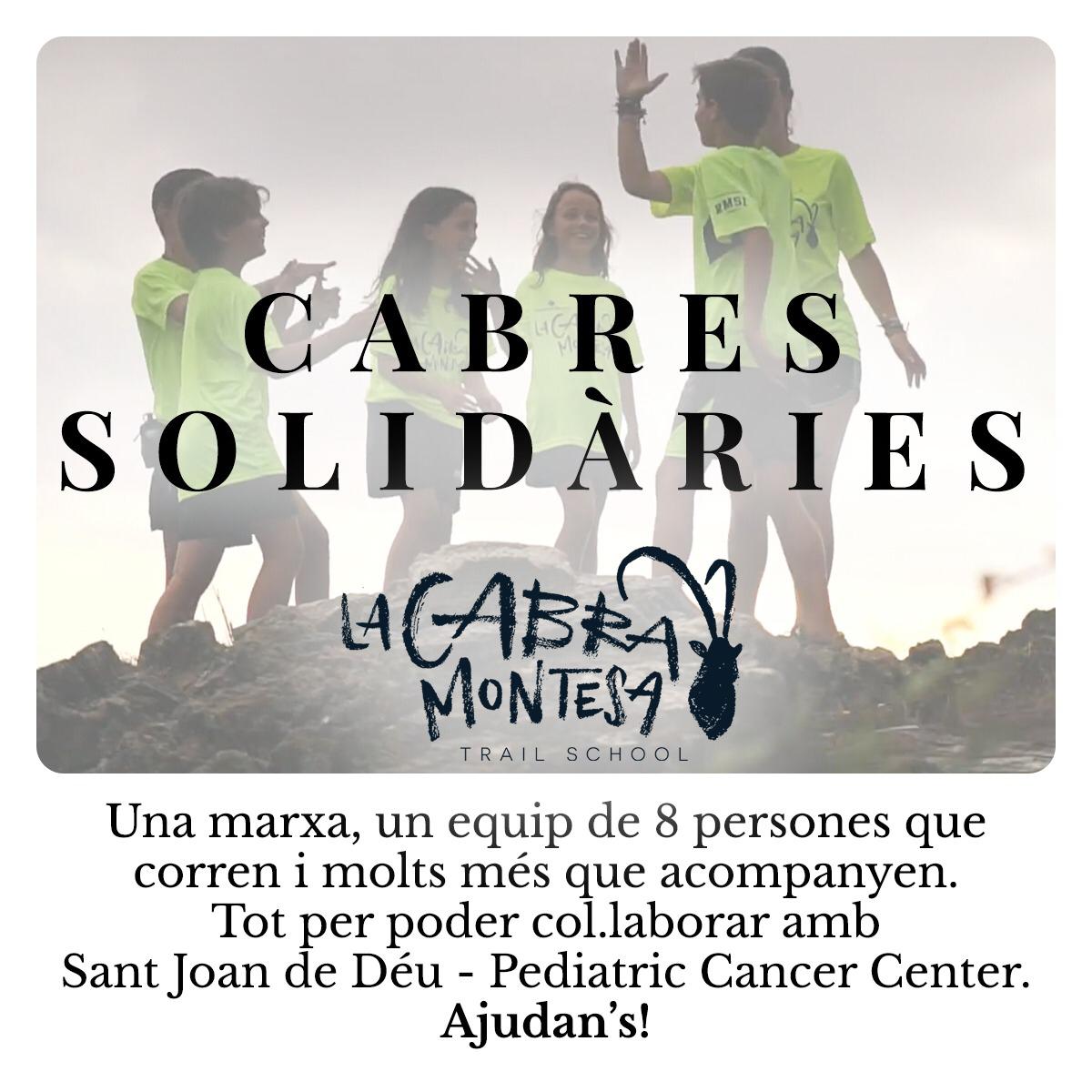 Els #rmsirunners de <a href="/lacabramontesa/">La Cabra Montesa</a> estan a punt d'aconseguir el seu repte esportiu i solidari per recollir fons #pelsmésvalents del <a href="/SJDbarcelona_es/">Hospital Sant Joan de Déu Barcelona ES</a>. Només necessiten una última empenta, els ajudem? 😉 rmsantaisabel.com/2019/03/14/997…