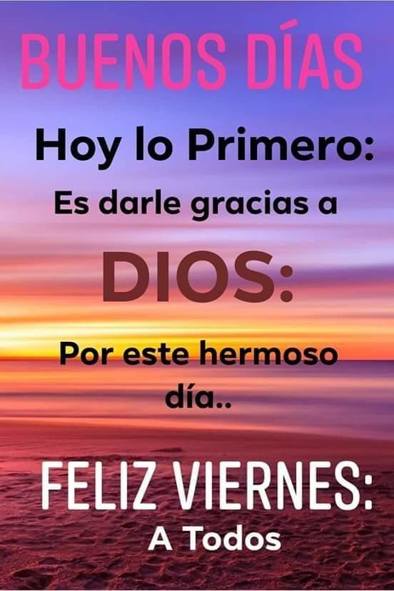 Que tengas feliz viernes