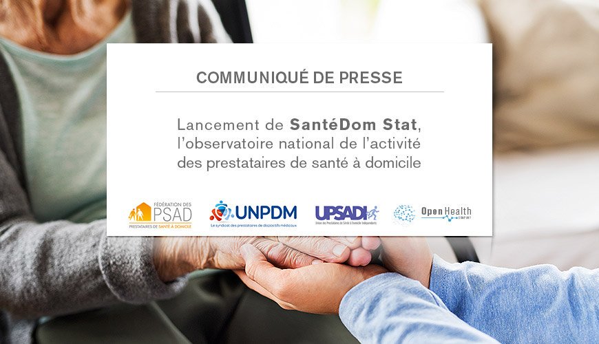 OpenHealth est fière d’apporter ses solutions technologiques à la <a href="/FEDEPSAD/">Fédération des PSAD - #SantéDeProximité</a>, à l’UNPDM et à l’UPSADI pour le lancement de SantéDom Stat, l’observatoire national de l’activité des prestataires de santé à domicile ! openhealth.fr/presse/lanceme…