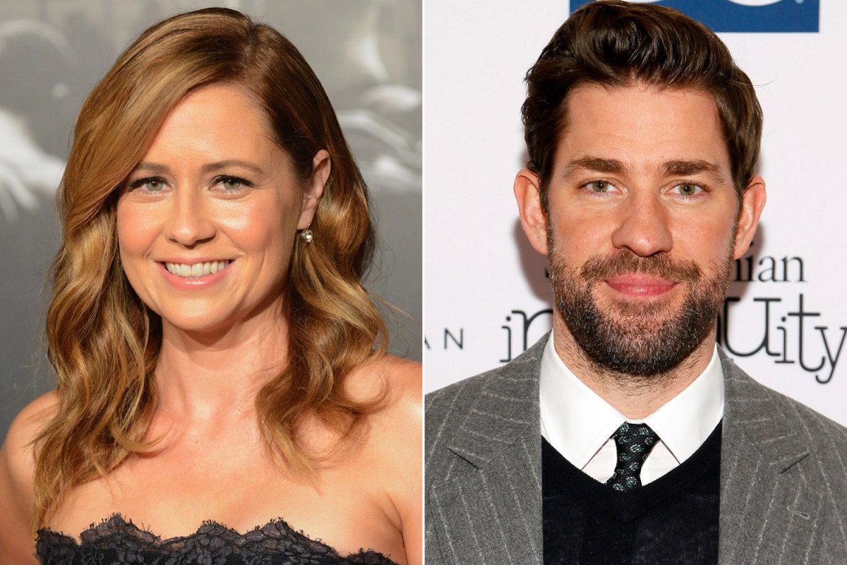 Jenna Fischer wins Stanley Cup war against former co-star John Krasinski. t...