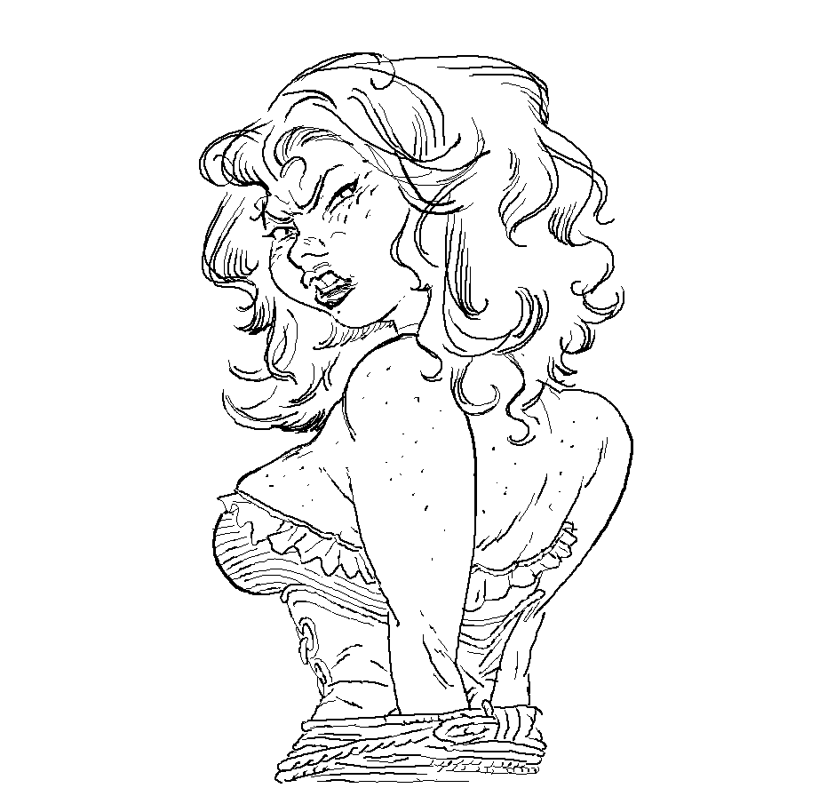 my new favorite thing to draw is cowboys ? 