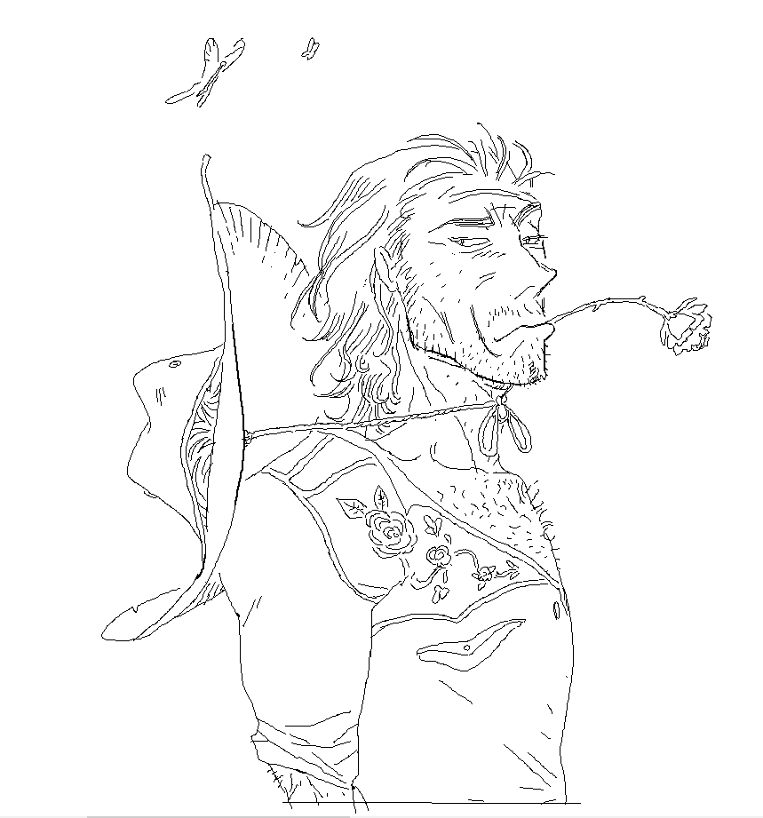 my new favorite thing to draw is cowboys ? 