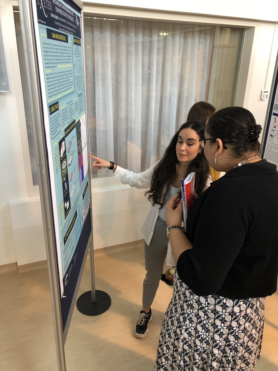 profnickstone's tweet photo. Doriana Calabrese @BioSpecExeter @UoE_Physics @UofE_Research presenting her poster @CRUK_Policy #DCISPrecision meeting @NKI_nl https://t.co/1idXyiMaOf
