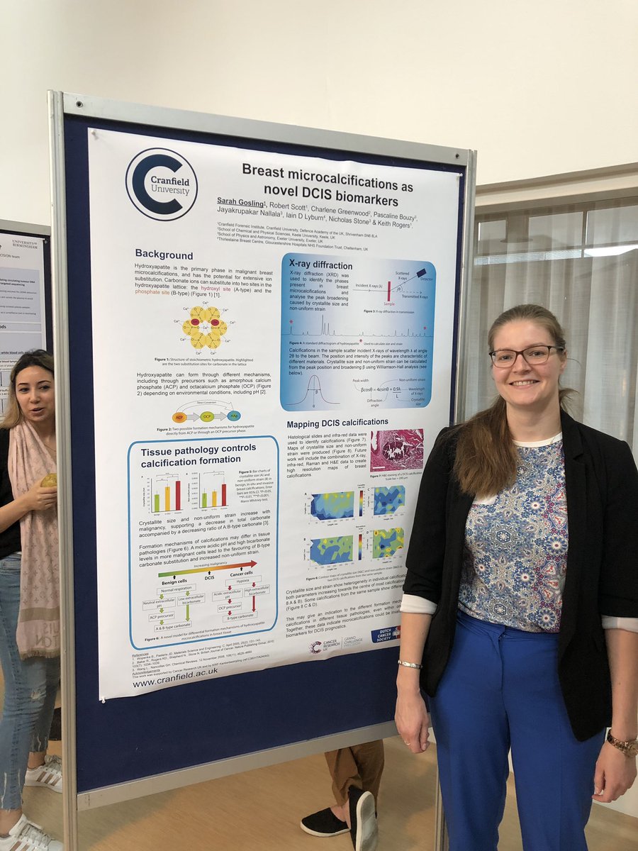 profnickstone's tweet photo. Sarah Gosling @CranfieldUni presenting her poster on #XRD as part of #DCISPrecision @CRUK_Policy @NKI_nl https://t.co/JHQFeiaKl7