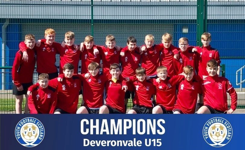 BanffAcademyBXA's tweet photo. Well done to a number of our new S4 boys on their fantastic football achievement.  The Deveronvale U15’s completed their season not only winning the league but being undefeated for the whole season winning all 24 League games. A fantastic achievement, well done boys! https://t.co/eE5ToqyvD0