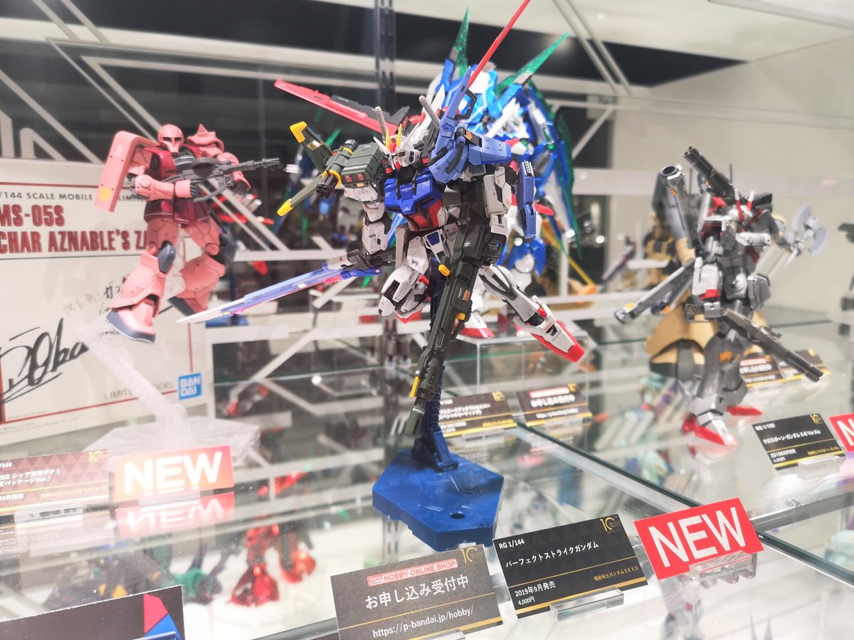 ট ইট র The Gundam Base ｒｇ 1 144 パーフェクトストライクガンダム が本日よりプレミアムバンダイで予約開始いたいしました ガンダムベース東京では商品サンプルを展示中 商品情報はこちらをご覧ください T Co Htvelubkrv Gundambasetokyo