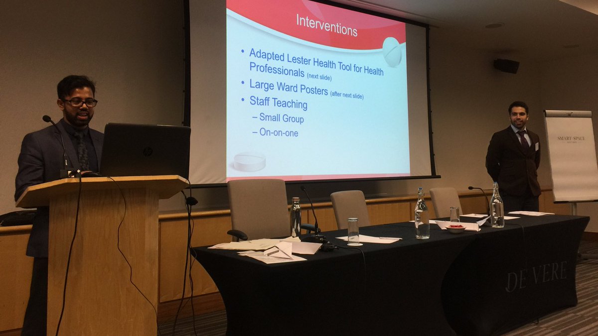 integrativpsych's tweet photo. Really excited to see junior doctors engage in #QI as a result of #AuditMH. Dr Rasan Burbank & Dr Thron Miah presenting on Ensuring Effective Assessment Monitoring of the Physical Health Needs of Every Person Through Clinical Audit. #LesterTool
β¨Donβt just screen, intervene. β¨ https://t.co/rMNBdw74vH