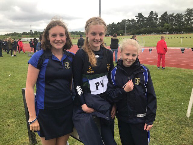 Well done to our Mercian athletes - Melissa, Matilda and Ellie - competing over a late 1/2 term. Ellie 6th in 200m, Matilda 3rd in her 800m and Melissa 1st, and off to the Nationals for javelin.