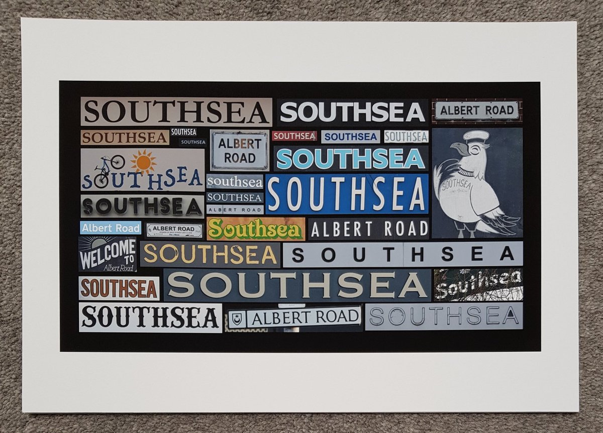 An A4 #FreeArtFriday photography collage print on artist paper will be finding it's way into #Southsea this afternoon ... basically some #HiddenSouthsea ... did you see what I did there!?
More detail to follow 🙂
#FreeArt #Free #Art #Friday
