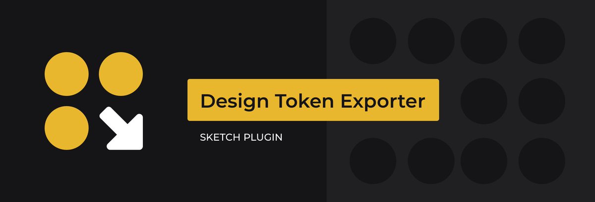 here_erhe's tweet photo. I just released my first Sketch plugin named ”Design Token Exporter”. Now you can easily export your color-, text-, spacing tokens from your Sketch project. 

Github link  https://t.co/udeRrNCrLX

#sketch #sketchplugin #sketchapp https://t.co/ui9lc3a6H9