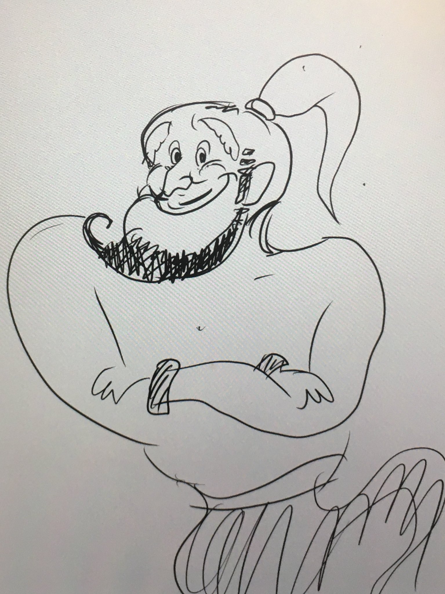 きくちゆうき 想像で描いたジーニー 惜しいようで全然違かった アラジン きくちゆうき 想像で描いたジーニー 惜しいようで全然違かった アラジン