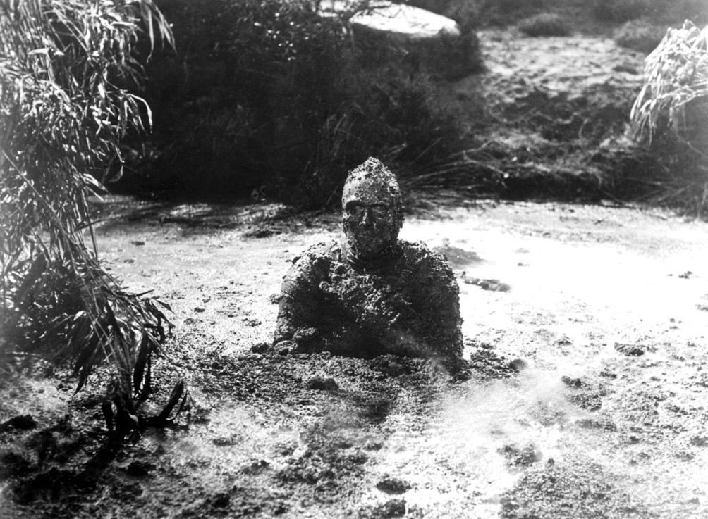 Hammer On Twitter Christopher Lee Enjoys A Mudbath Between Takes Of