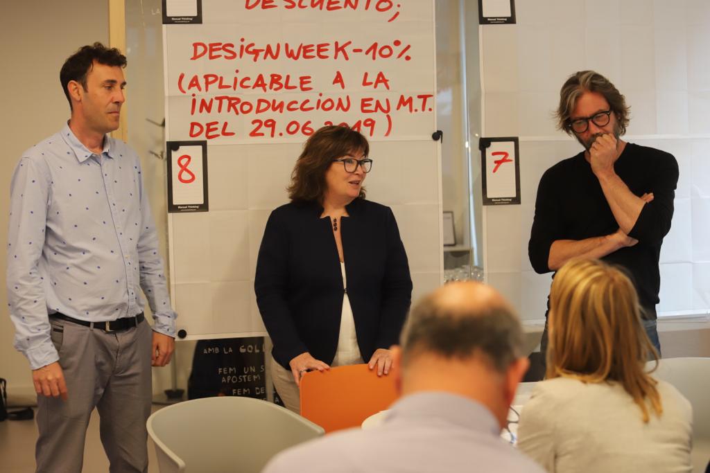 grup_efebe's tweet image. Ahir, en el marc de la @BcnDesignWeek sessió de workplace i DesignThinking amb @roc i @lukihuber1 &quot;Innova i co-crea espais de treball amb la ment del disseny&quot; a @grup_efebe 

@BCD_barcelona #BarcelonaDesignWeek