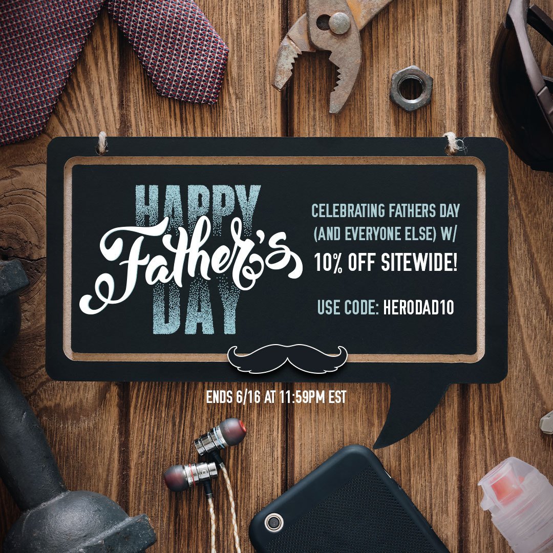🎉Its Time To #Celebrate All Our Hero #Fathers Out There On A Very Special Weekend!🎉
.
🤩Get 10% OFF The Entire Site! Use Code HERODAD10 
.
📲Save Today Through Sunday 6/16 11:59pm EST #HeroDad #Olhero #Olympuslabs #DadSale # FathersDay