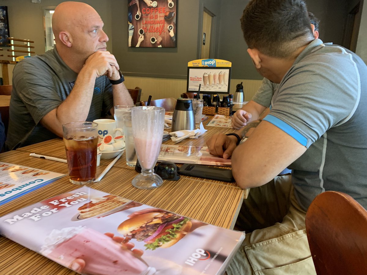 Kevin with the strawberry milkshake order at breakfast 😂😂😂 #FridayFeasts