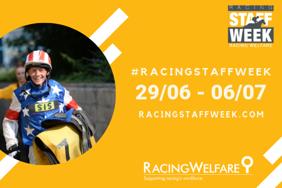 Racingwelfare's tweet photo. Not long now until #RacingStaffWeek, head to https://t.co/Bs8KtYrjOe for more information on the week's events! #StudStaff #RacingStaff #SupportStaff #RSW2019 https://t.co/50BURwn5Of