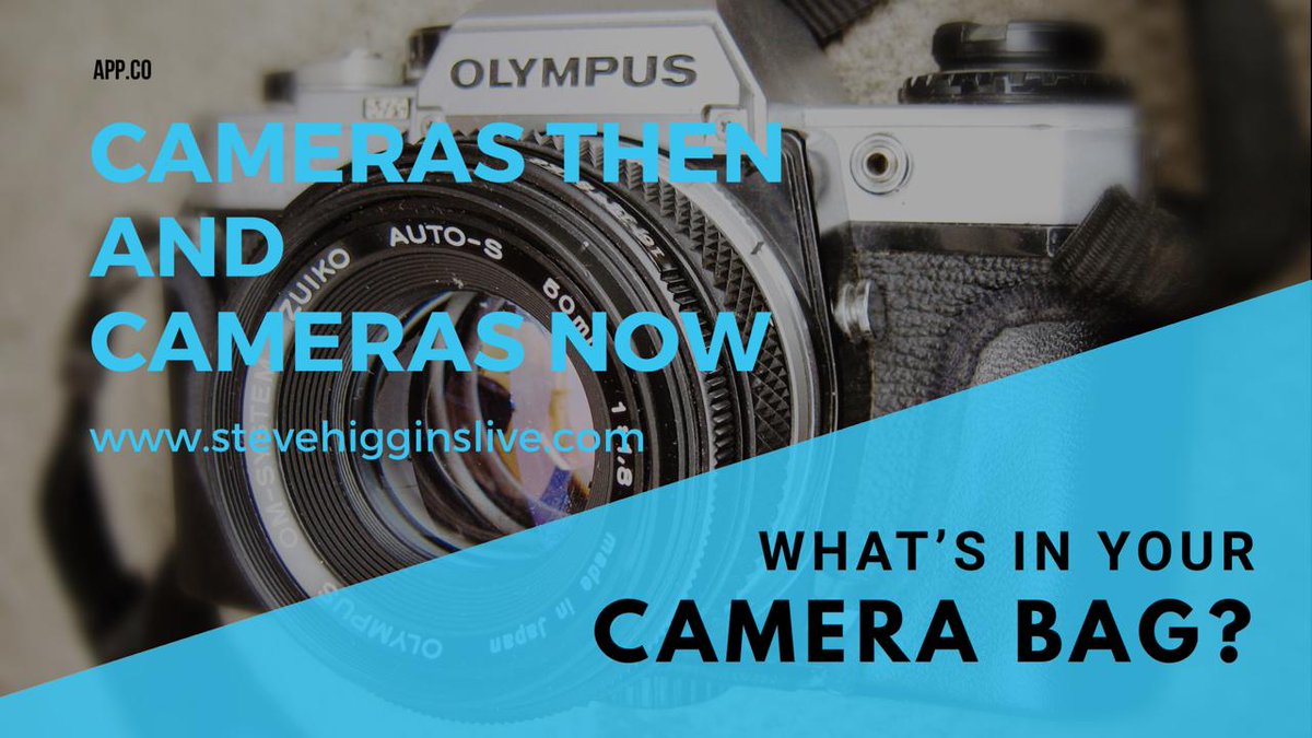 stevieboy56's tweet image. Cameras Then and Cameras Now
wp.me/p4F0Np-1PQ #Blog #Photography