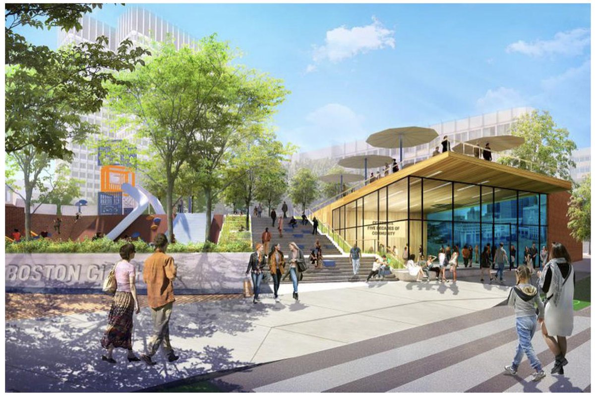 Boston City Hall Plaza renovations could start in fall 2019. ow.ly/Hsij30oUnDd