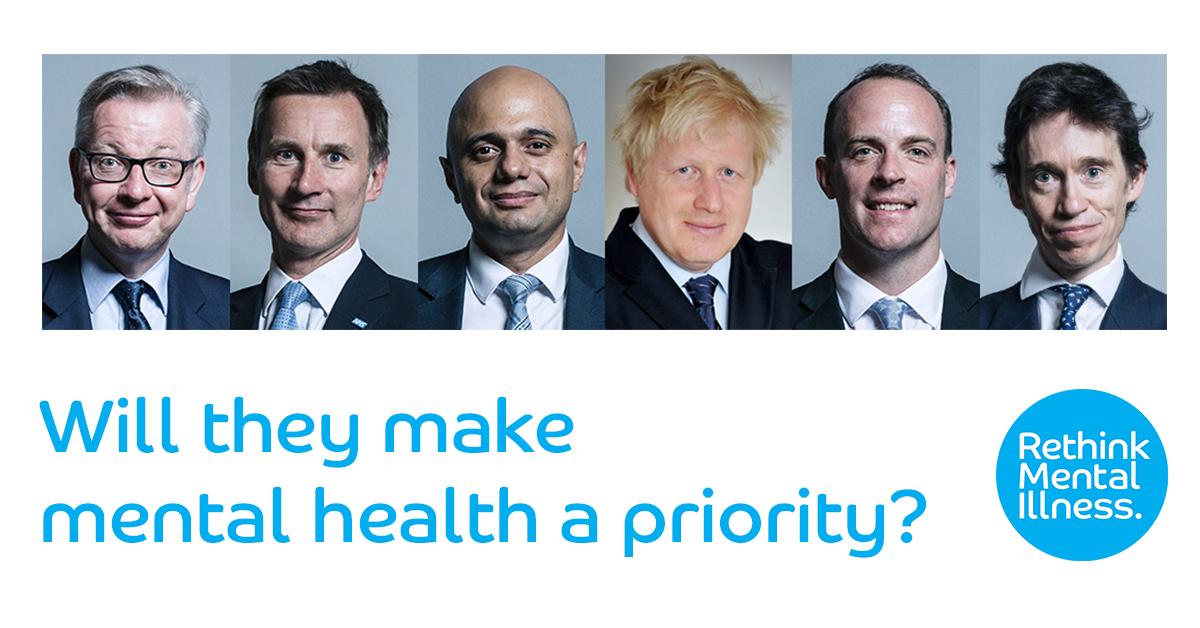 Rethink_'s tweet photo. We’ve written to all Tory leadership candidates asking them to: 

1. Commit to reform the Mental Health Act
2. Support and fund the NHS Long Term Plan

We need a response. They're tagged below! RETWEET us to help make mental health a priority!

More info: https://t.co/Ic7n8vdIg9 https://t.co/XoNllDiI9P