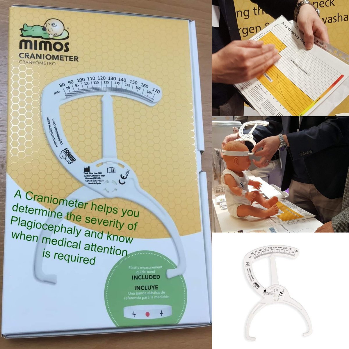 HaloBabyCare's tweet image. A Craniometer is an important and practical medical tool that can help you determine the severity of Plagiocephaly amongst other things. Read more in the resources section of our website mimosbabypillow.co.uk
#mimospillow #mimosbabypillow #craniometer #plagiocephaly