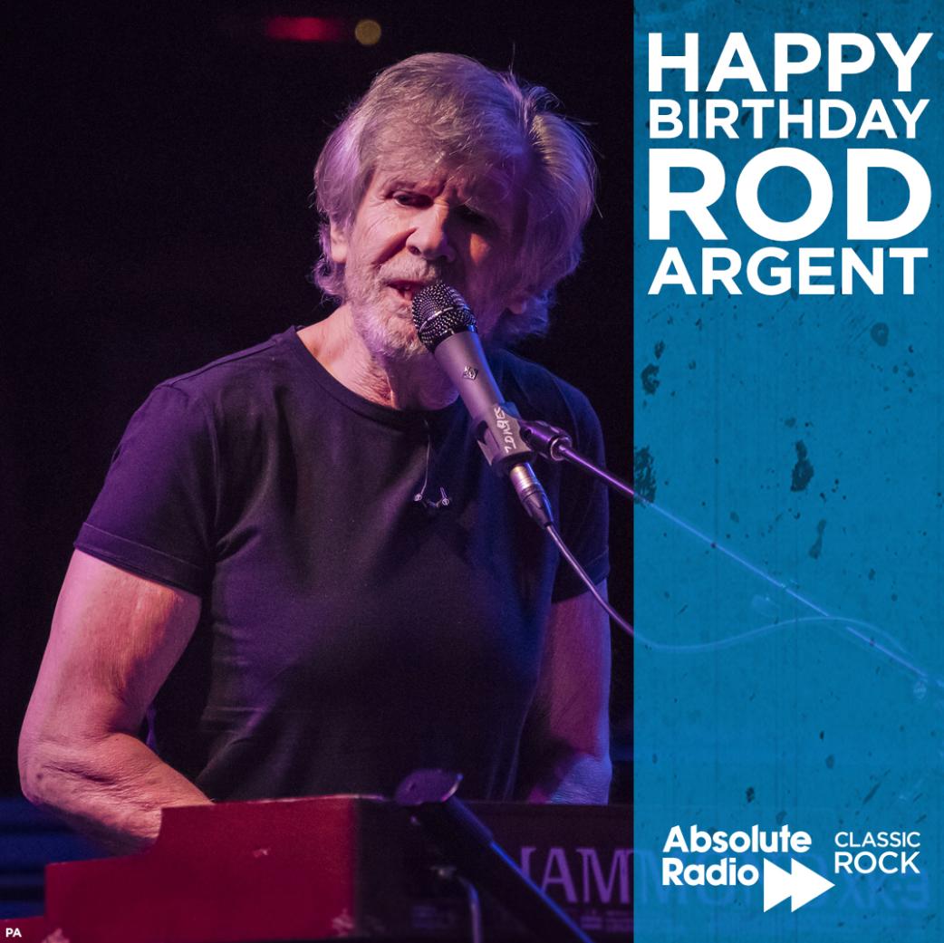 Happy birthday Rod Argent! man turns 74 today! 