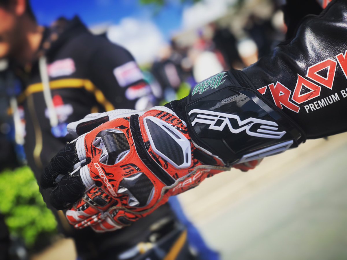 Check out the <a href="/fivegloves_uk/">Five-gloves UK</a> new website five-gloves.shop 
Five develop and deliver the best race gloves, which is why I choose them. They have a huge range of motorcycle and MTB bike gloves so check them out! 
#FiveGloves #superbikes #motorcycleclothing  #peterhickman