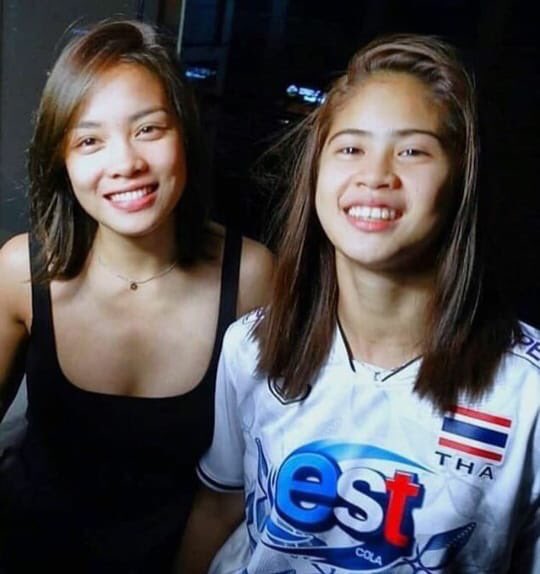 kathiekath05's tweet photo. This two are one of my favorite players ever since I love watching volleyball 🏐❤️😍 #JeDeann/GaWong😍❤️ @jemagalanza @deannawongst https://t.co/7bjBmz78aR