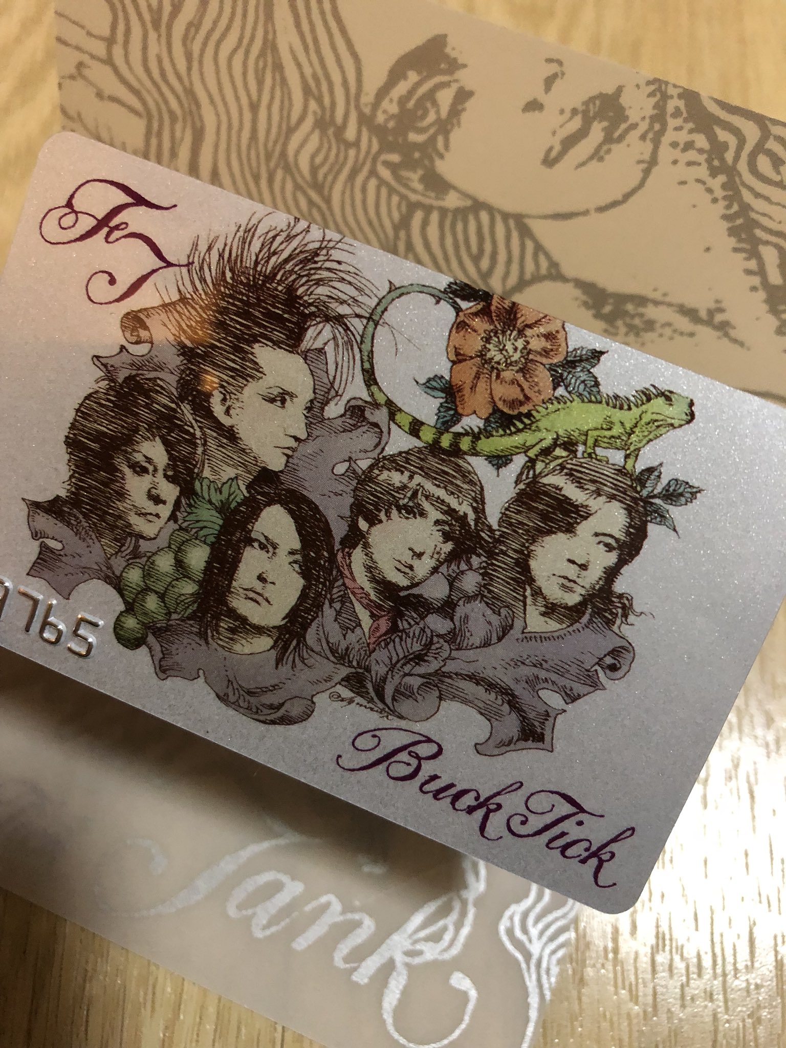 がめんだ 会員証が届いたー 宇野亜喜良のイラスト カードの台紙にも使われてて素敵 Bucktick Fishtank T Co Xgnmnqeyys Twitter