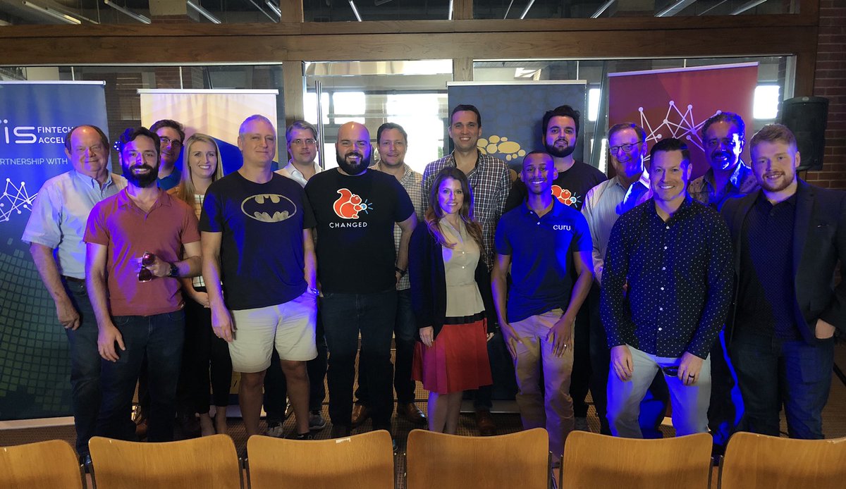 VentureCenter's tweet photo. Thanks to our friends at @startup_junkie for a great Mashup last night. Founders loved telling their stories and appreciated the network of new contacts. 

#TheVC #FISFinTech19 #ARidea #ARisTech https://t.co/BhyR75UBlV
