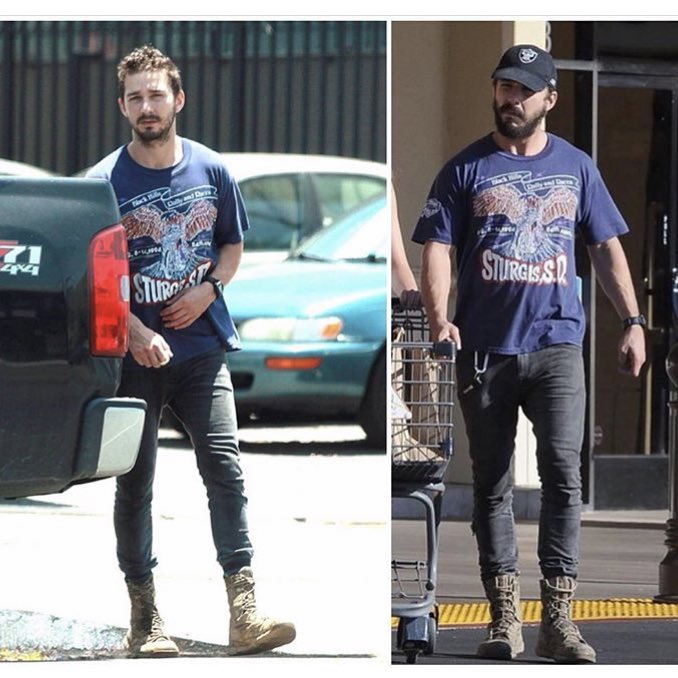 Shia S Outfits On Twitter Sturgis T Shirt Pt 2 Shiasoutfits Shialabeouf Tgif