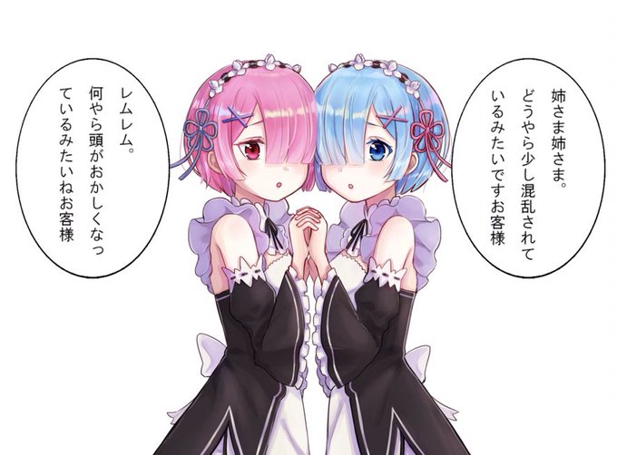 レムラムの一番好きなシーン
あせったラムの表情が好きです。
#リゼロ 
