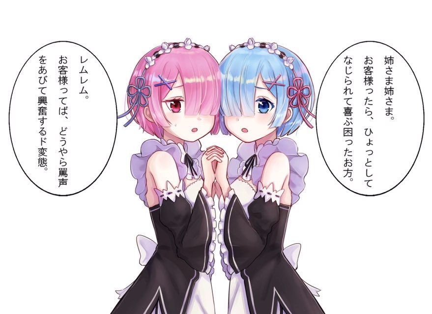 レムラムの一番好きなシーン
あせったラムの表情が好きです。
#リゼロ 