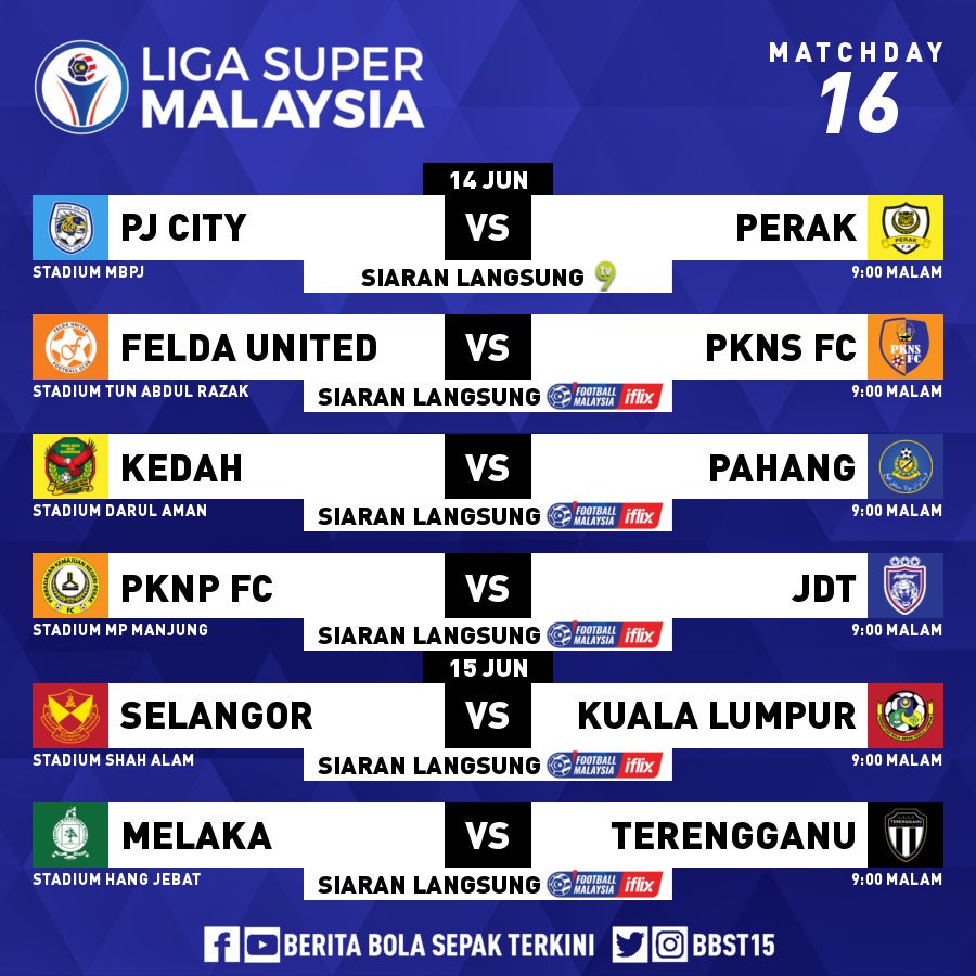 ligasuper2020's tweet photo. Aksi malam ini dan esok.
#LigaSuper2019 https://t.co/krkmvP6Z6U