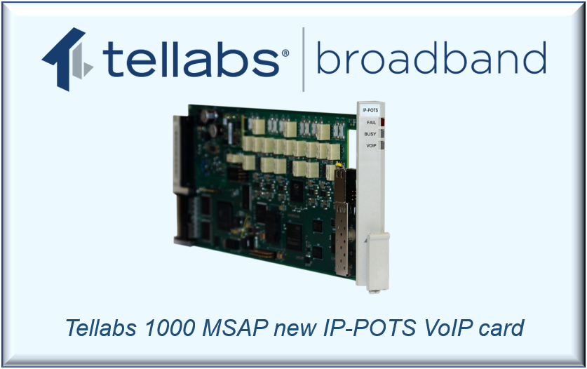 Tellabs's tweet image. ICYMI: You can now watch our on-demand webinar replay covering the Tellabs 1000 new IP-POTS card, and how it helps #broadband #networkoperator with economical TDM to VoIP transformation - bit.ly/2WHhaDQ
