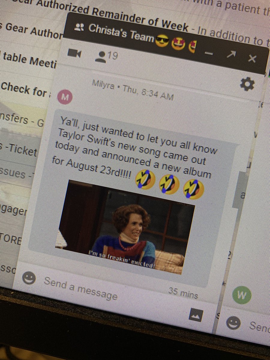 JosephAndrew13's tweet photo. Of course I had to share the news with my coworkers who really don’t know shit about me other than I am a HUGE swiftie 😊🌈❤️🌈🤣🌈🤣🌈❤️🌈❤️🌈❤️. @taylornation13 @taylornation13 #IAMNOTCALM #YouNeedToCalmDownoutnow https://t.co/uX8iAHz4Sq