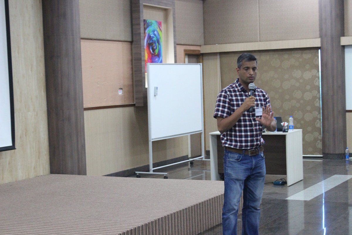 Xoriant's tweet photo. Technology innovation is the one of the core values at Xoriant, a session on effective ways of #ML application to manage #HRservice desks at #TechX2019 #TechX #MachineLearning https://t.co/iex3PeU8NP