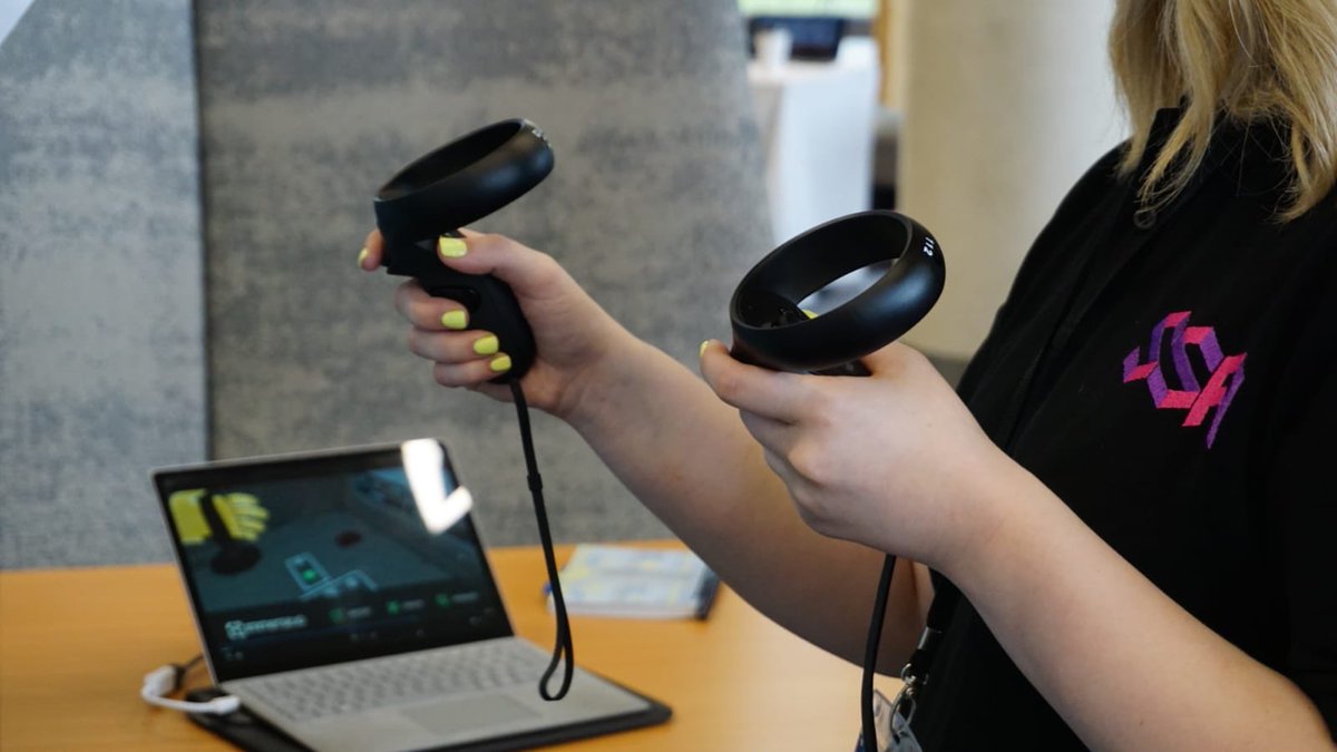 🥰 Here’s a look at what we’ve been up to so far at #MergedFutures! #AR #VR #IoT #Digital